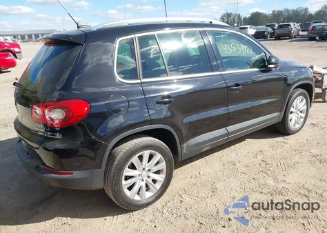 2009 Volkswagen Tiguan Se/Sel из США, поврежденный, VIN WVGBV75NX9W515679
